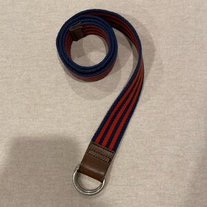 Hanna Andersson Boys Red/Navy Belt Size L/XL